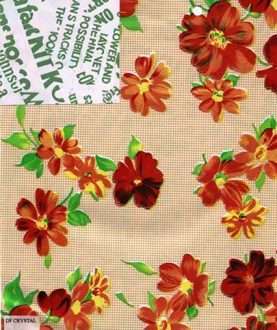 Vinyl Tablecloth DF-CRYSTAL-A9-1